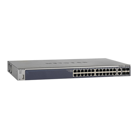 NETGEAR GSM7212 - ProSafe Switch Instruction Manual