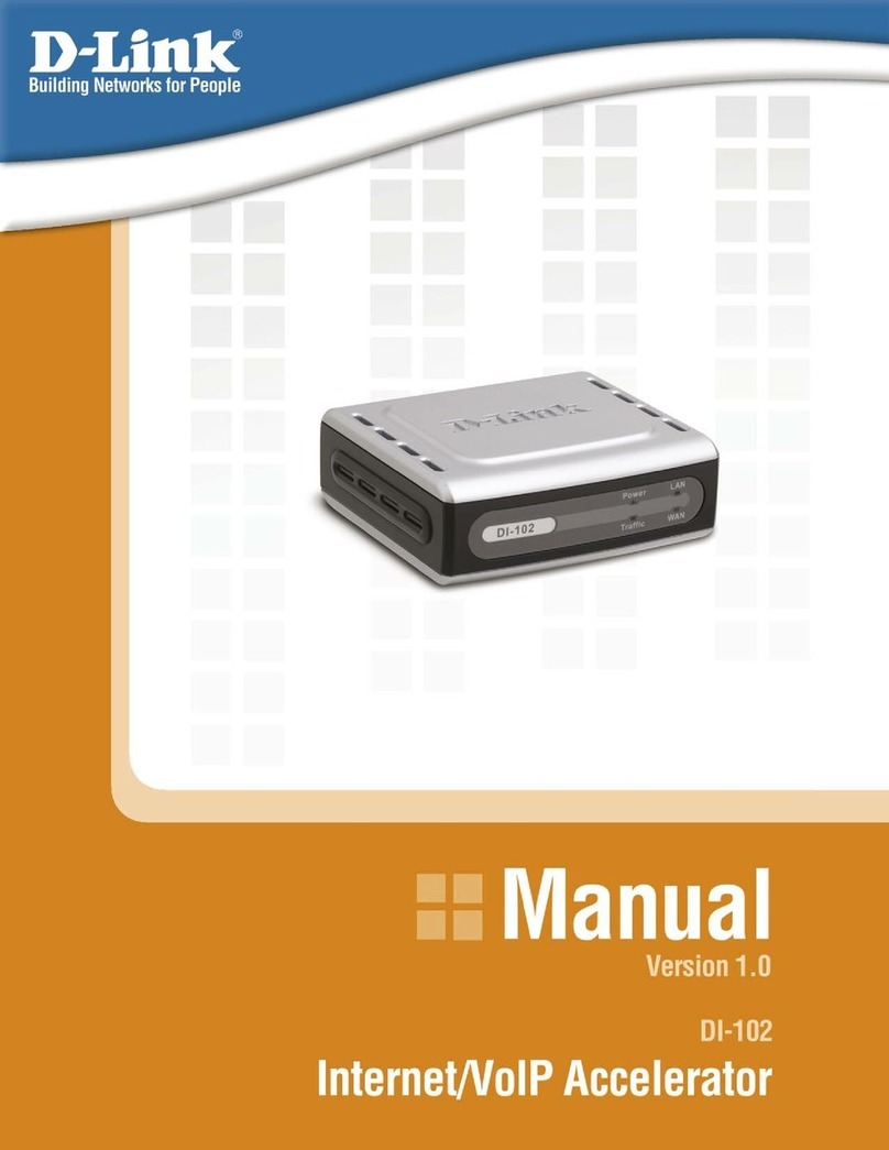 D-Link DI-102 - Load Balancing Device User manual