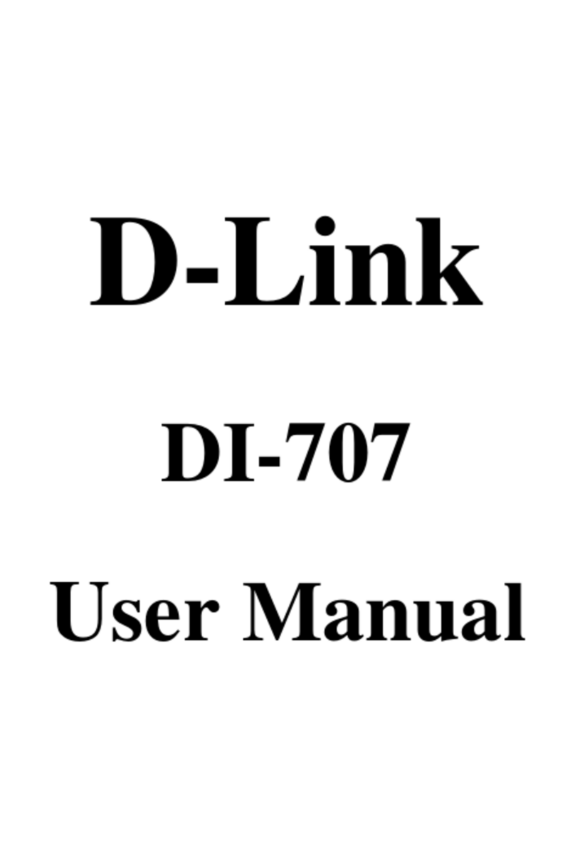 D-Link DI-707 User manual