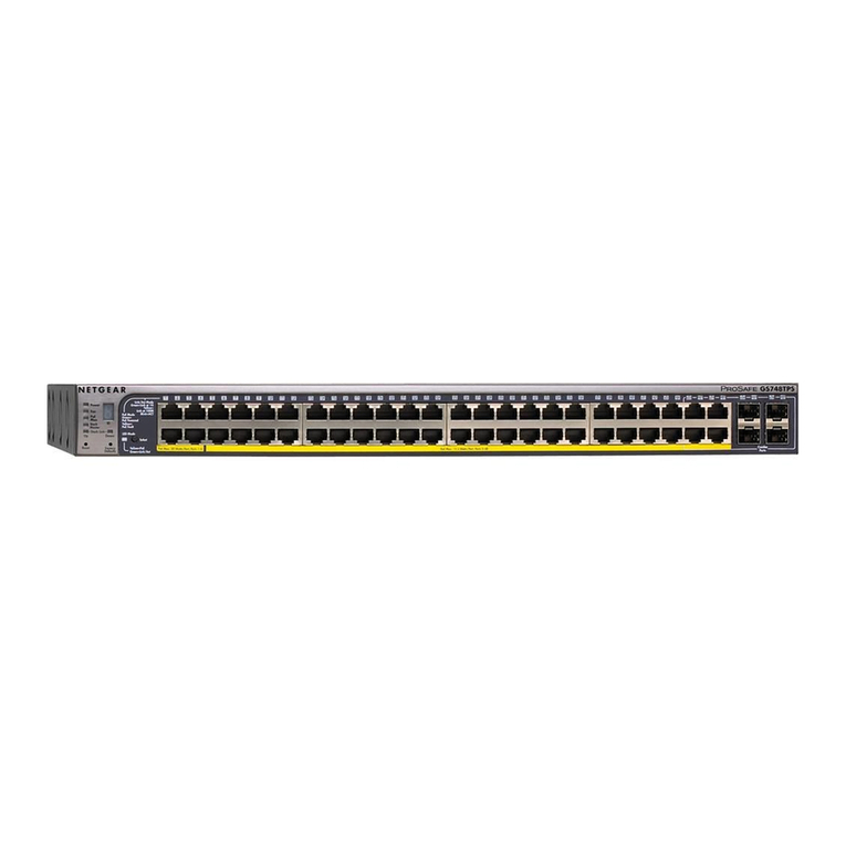 NETGEAR GS748TPS - ProSafe Switch - Stackable User manual