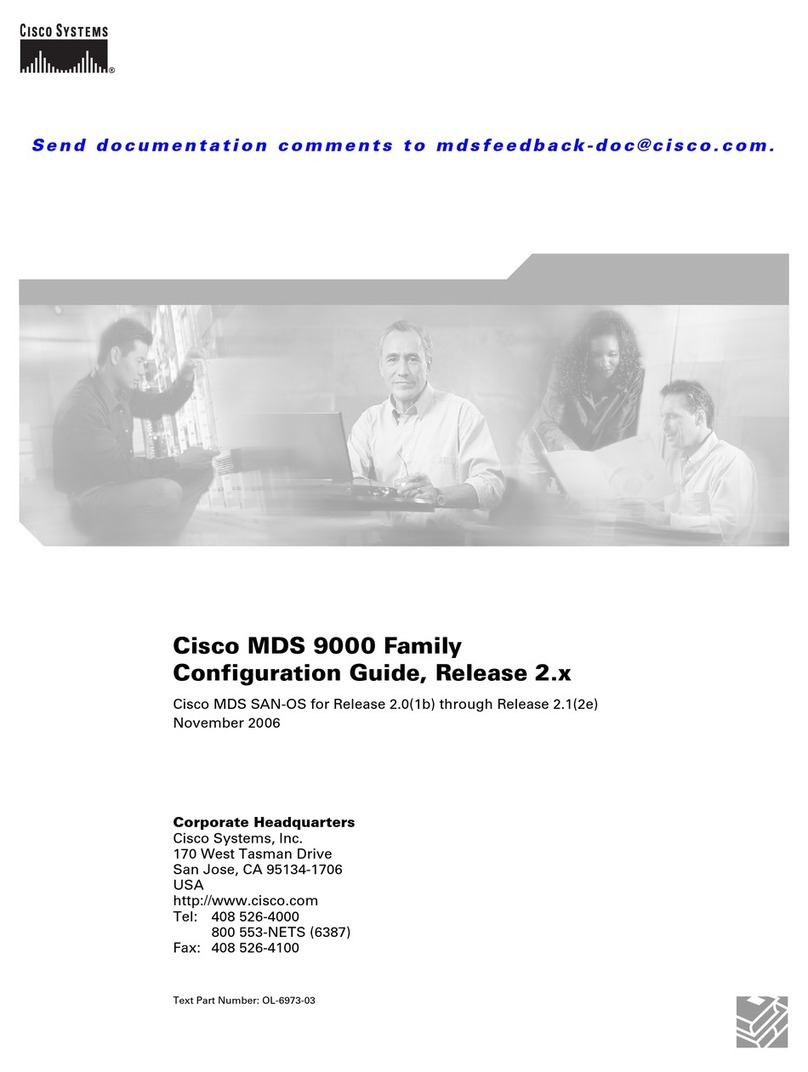 Cisco DS-X9530-SF1-K9 - Supervisor-1 Module - Control... User manual Cisco DS-X9530-SF1-K9 - Supervisor-1 Module - Control... User manual