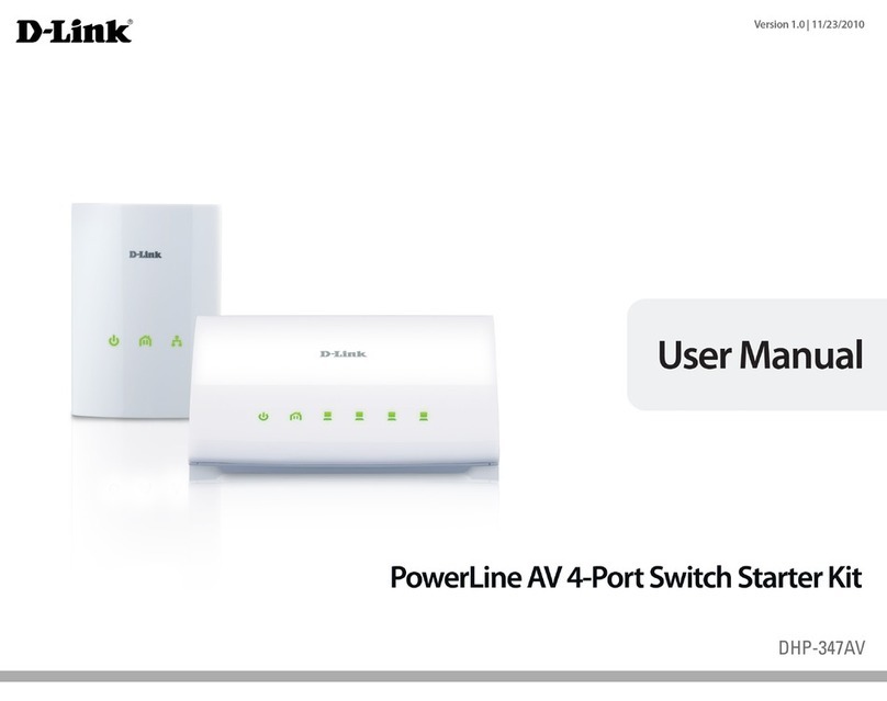 D-Link DHP-347AV User manual