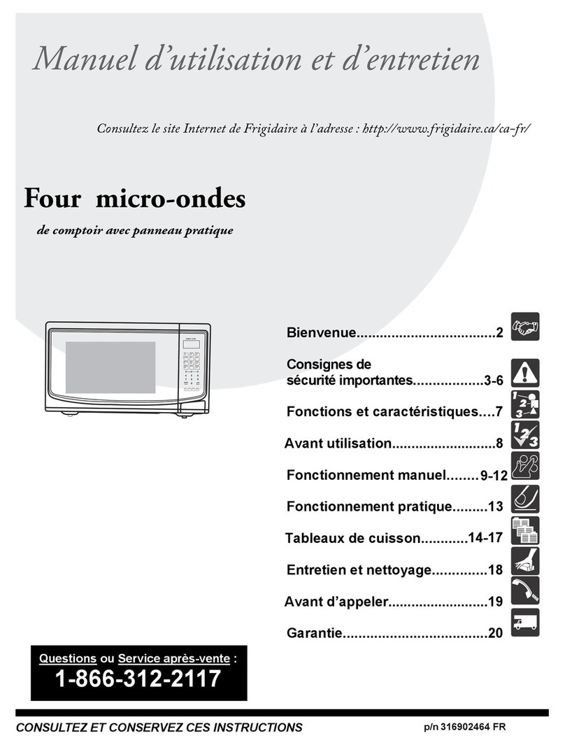 Frigidaire FFCE1431LB Service manual