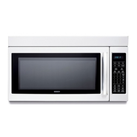 Bosch HMV9303 - Microwave - Titanium User manual