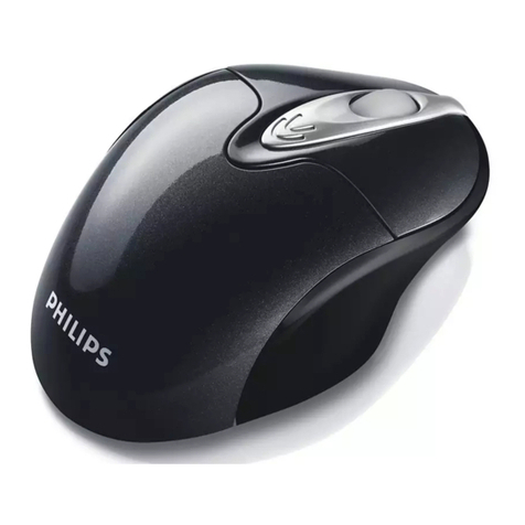 Philips SPM5713BB - Mouse - Wireless User manual