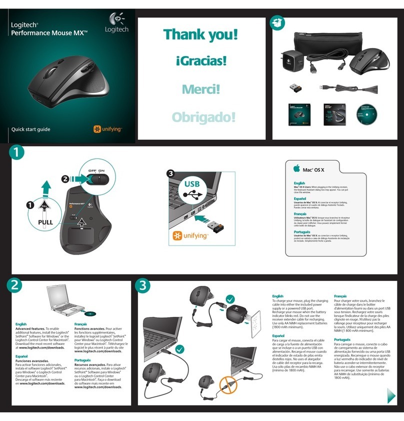 Logitech MX Air User manual