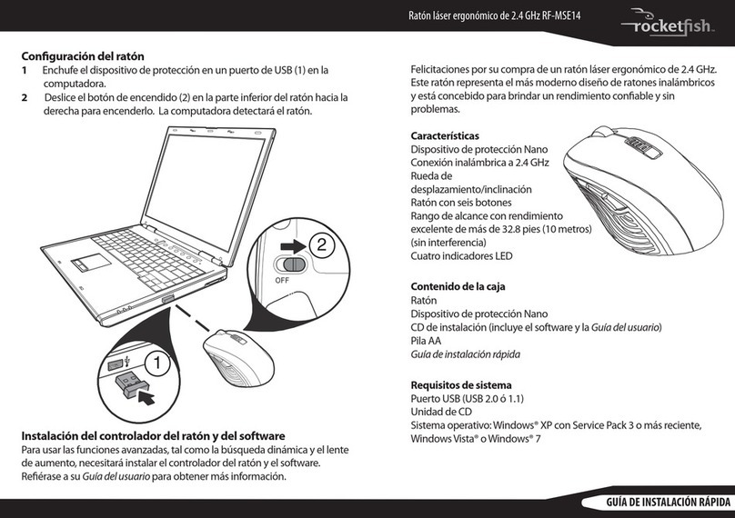 Rocket Fish RF-MSE14 User manual