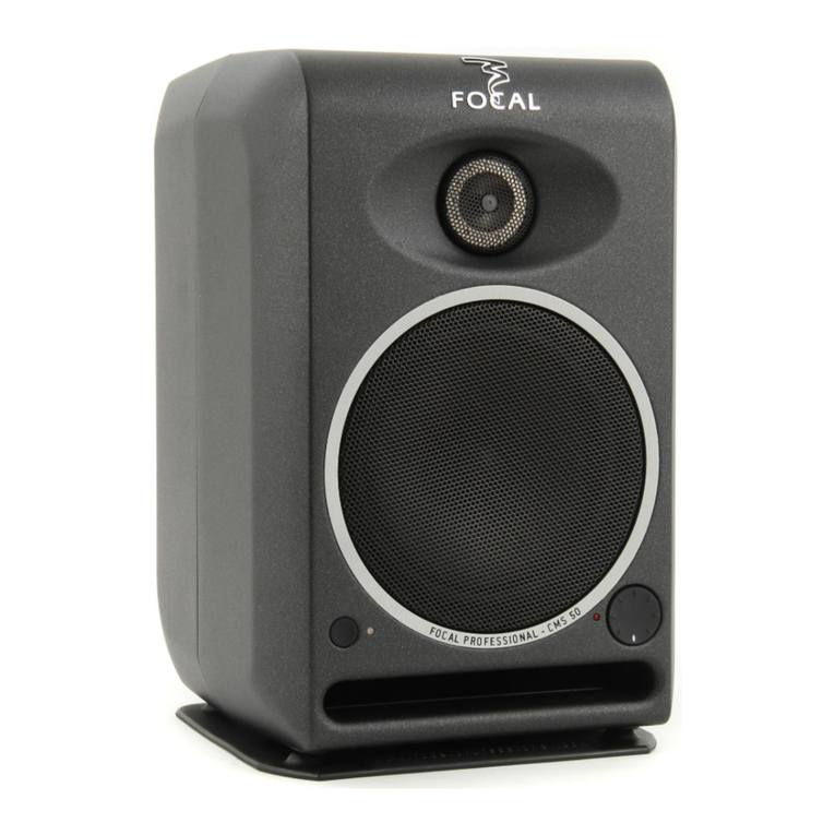 Focal CMS 50 - User manual