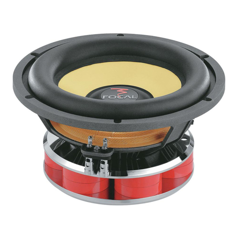 Focal K2 Power 100 KRS User manual