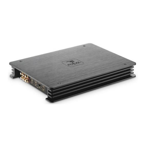 Focal POWER AMPLIFIERS user manual