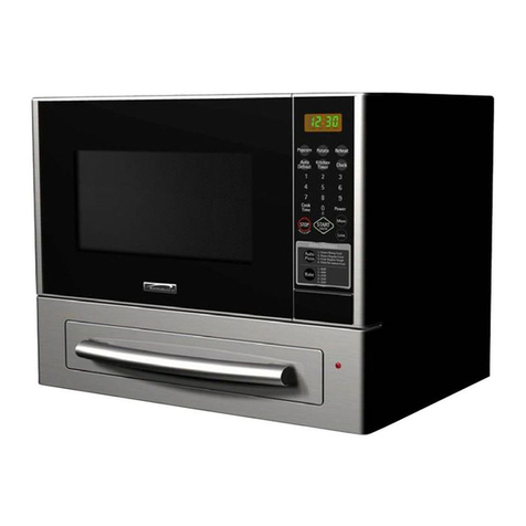 Kenmore 66993 - Pizza Maker & Microwave Combo Use and care guide