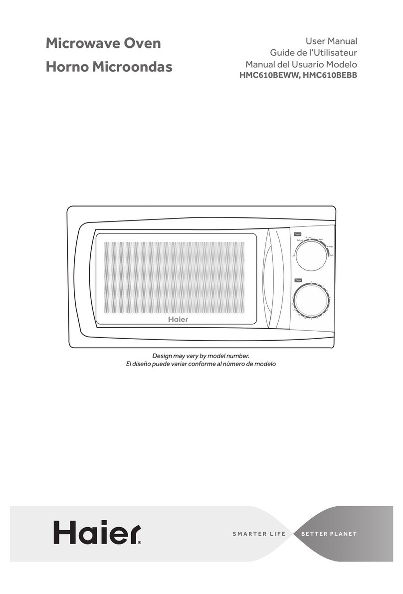 Haier HMC610BEBB user manual