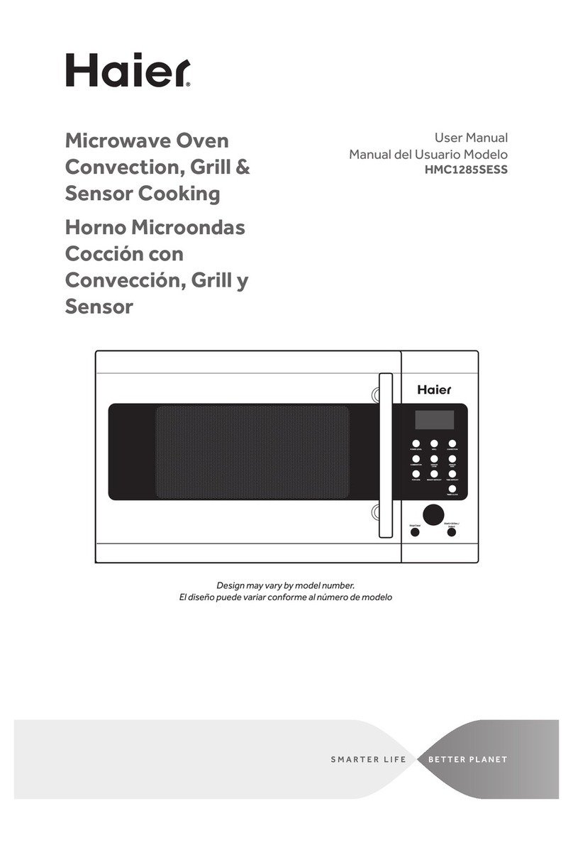 Haier HMC1285SESS User manual