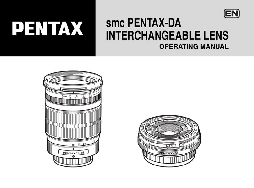 Pentax 17-70mm - 17-70mm f/4 DA SMC AL IF SDM Lens User manual