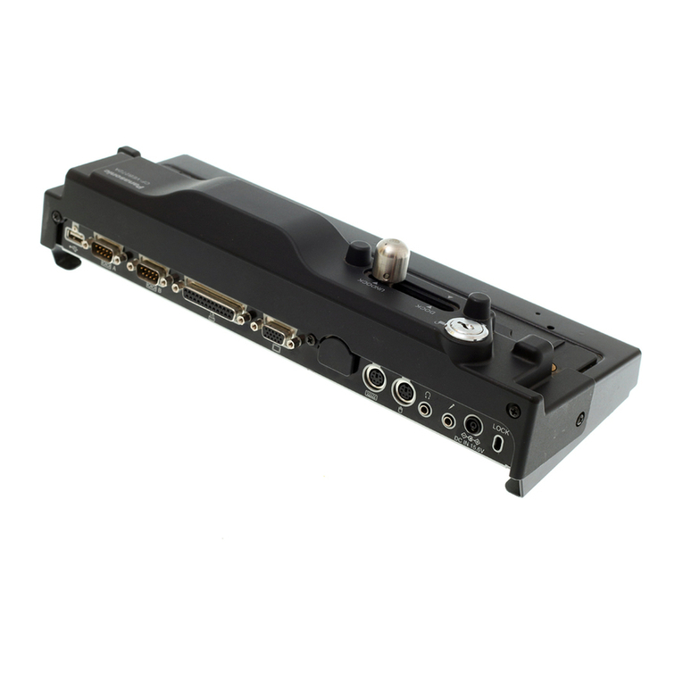 Panasonic CF-VEB272 - Port Replicator User manual