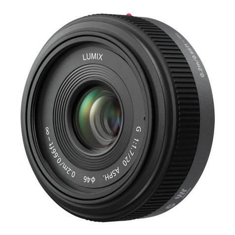 Panasonic Lumix H-H020 operating instructions