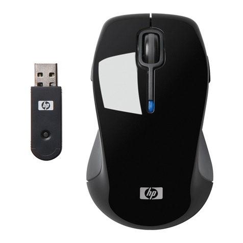 HP FQ422AA - Wireless Comfort Mouse User manual