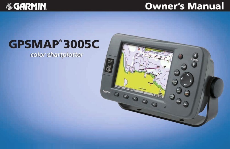Garmin GPSMAP 3005C owner's manual