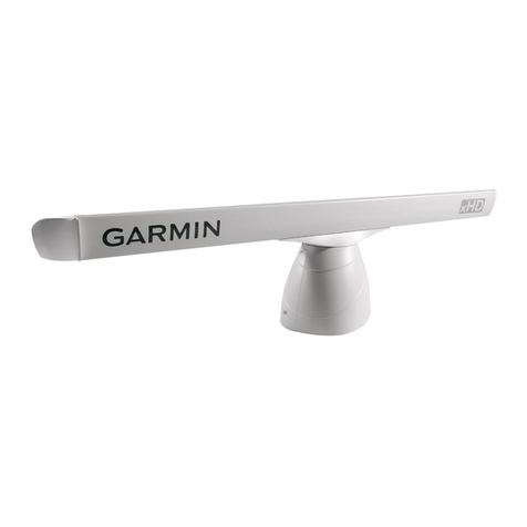 Garmin GMR 1204 xHD Open Array and Pedestal Reference guide