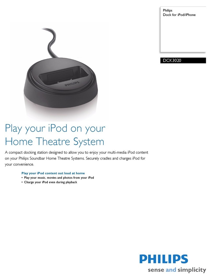 Philips DCK3020 User manual