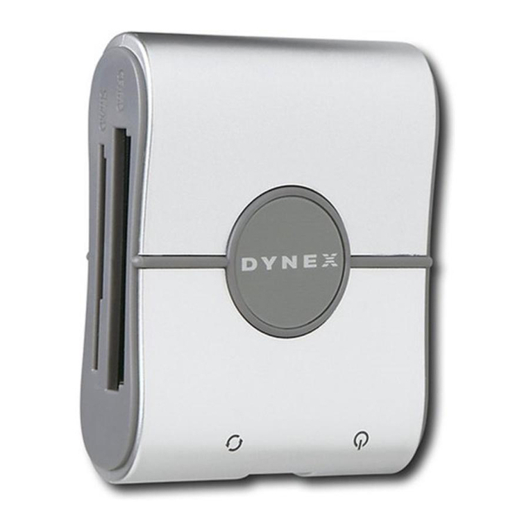 Dynex DX-CR121 - External USB 2.0 Multiformat Memory Card... User manual