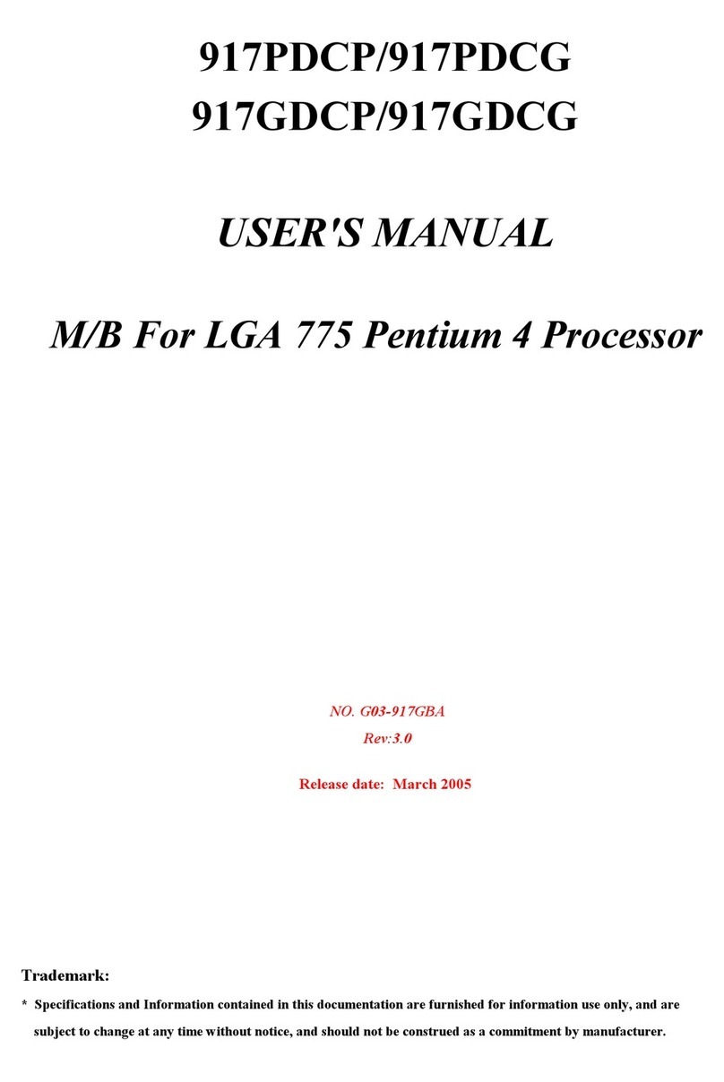 JETWAY 917PDCP user manual