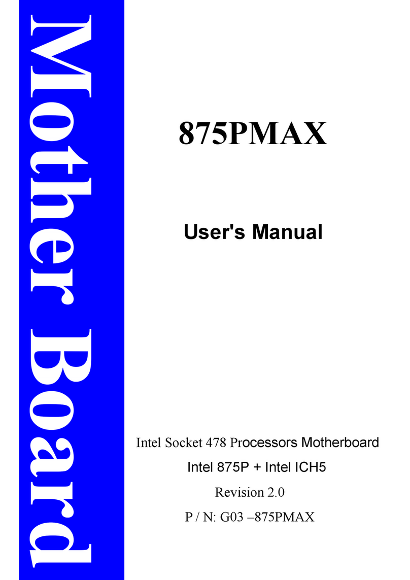 JETWAY 875PMAXR2A User manual