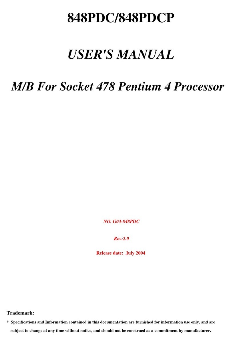 JETWAY 848PDCR2A user manual