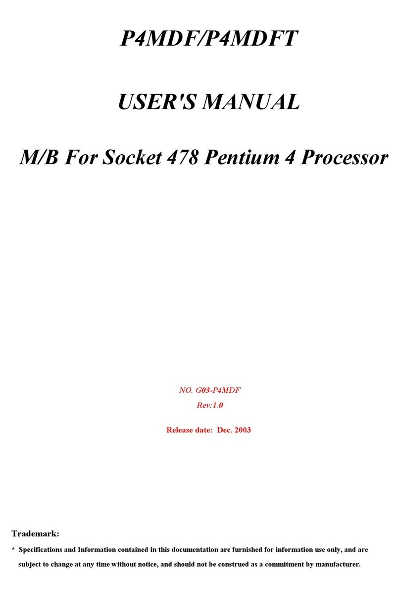 JETWAY P4MDFTR1A User manual JETWAY P4MDFTR1A User manual