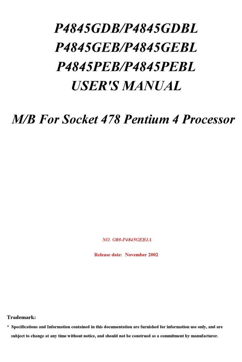 JETWAY P4845GEB1A user manual