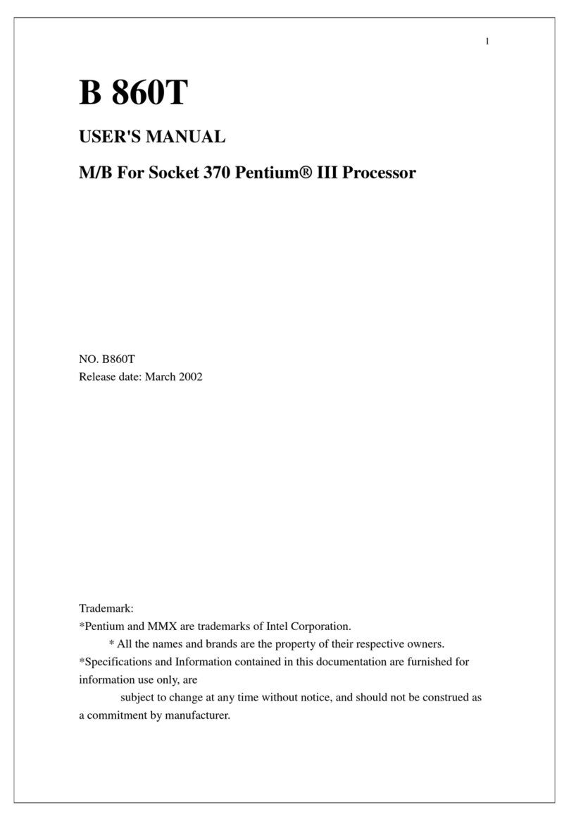JETWAY B 860T user manual