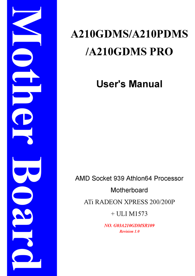 JETWAY A210GDMS - REV 1.0 user manual