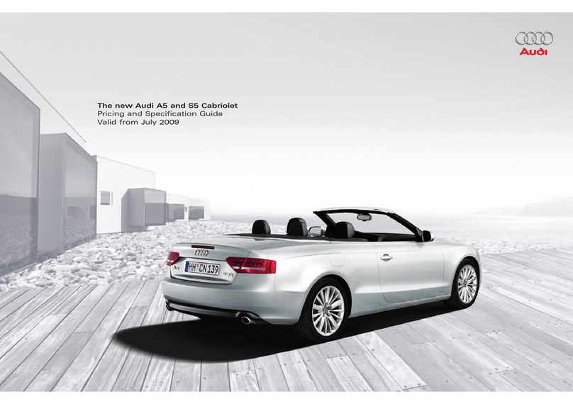 Audi S5 CABRIOLET User manual