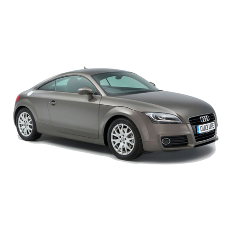 Audi TT COUPE User manual Audi TT COUPE User manual