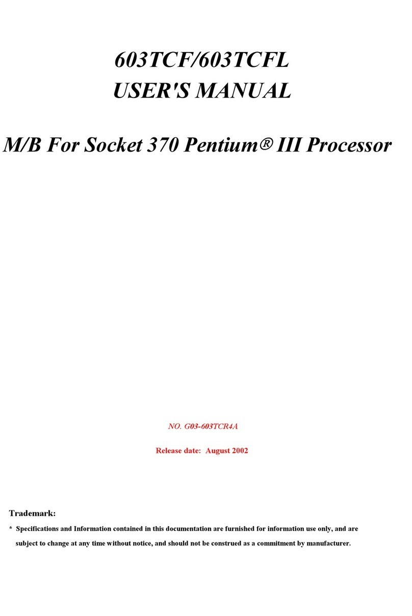 JETWAY 603TCR4A user manual