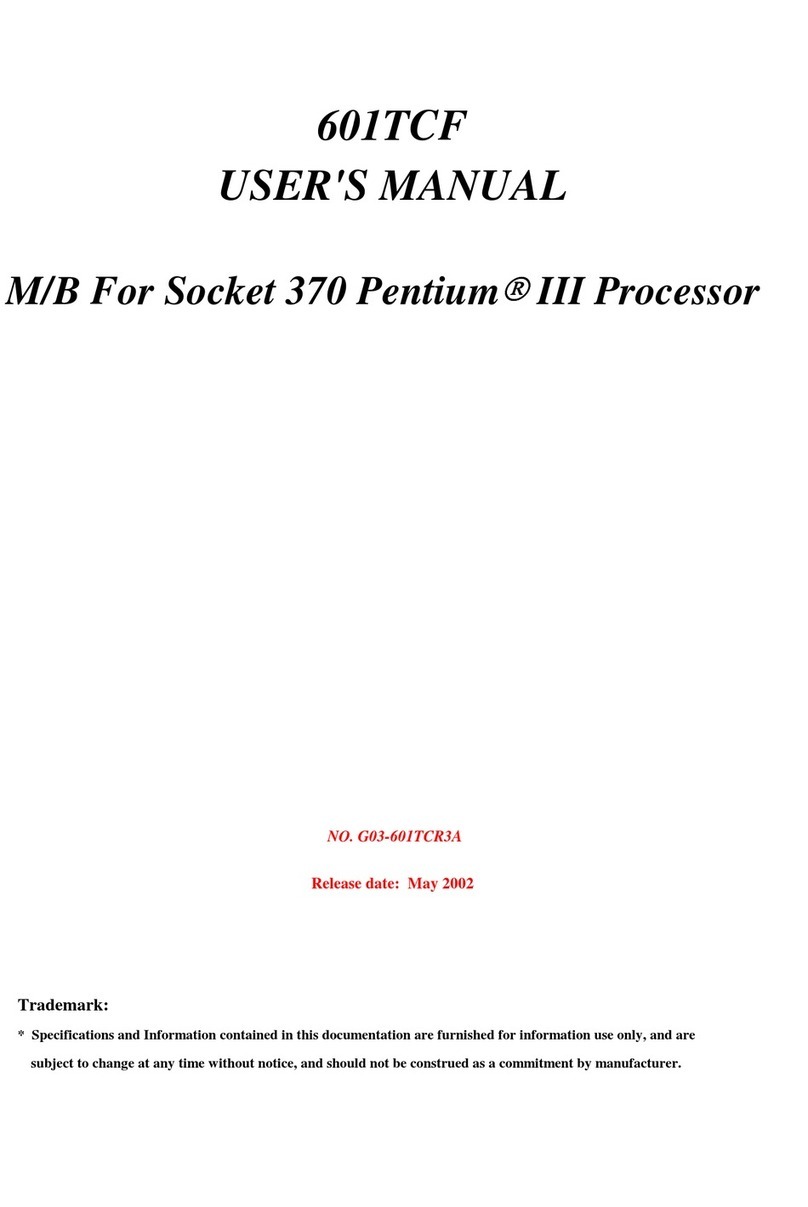 JETWAY 601TCFR3A user manual