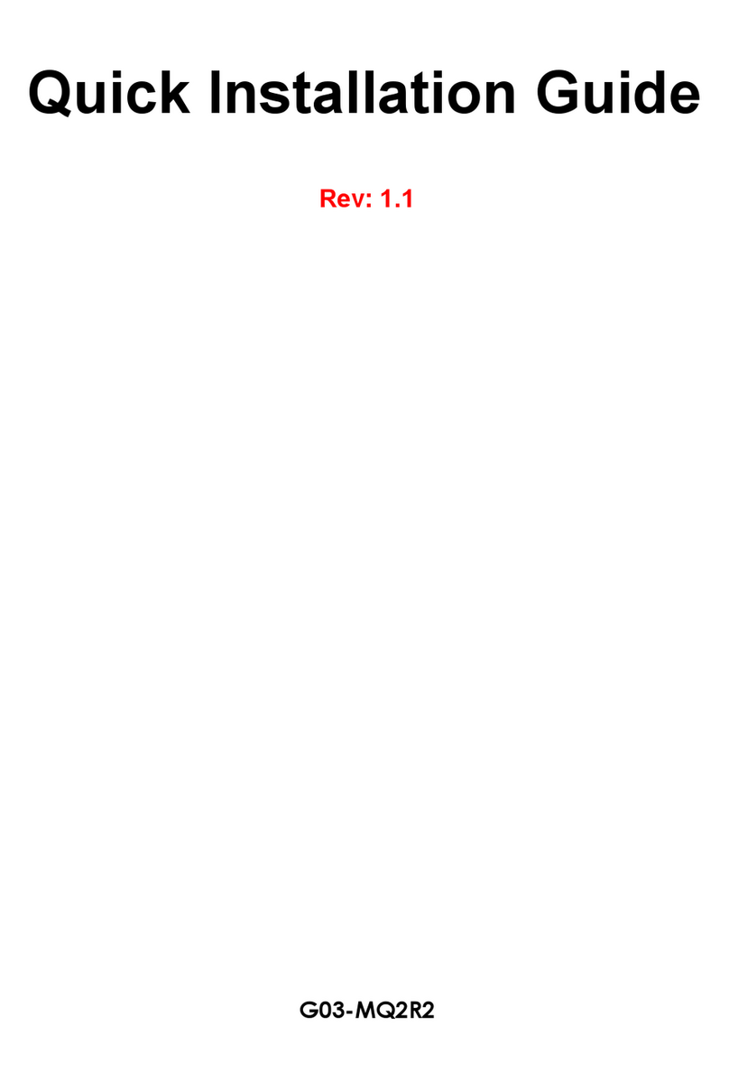 JETWAY 2USER-QIG-MINIQ-R1.1 Quick installation guide