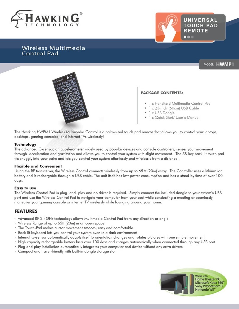 Hawking HWMP1 - datasheet