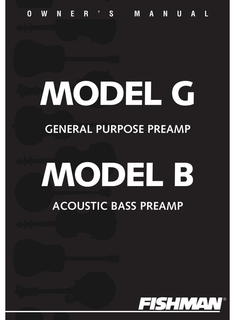 Fishman B User manual