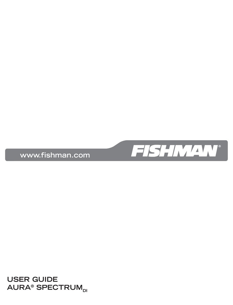Fishman AURA SPECTRUM DI User manual