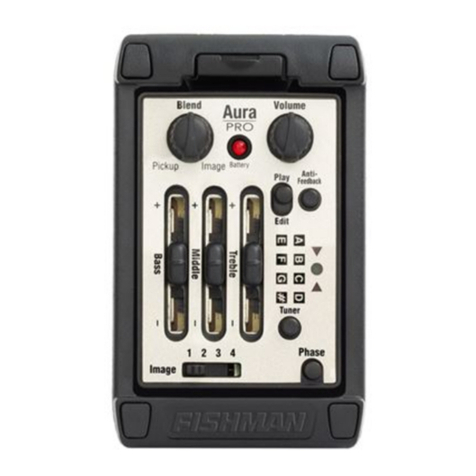 Fishman AURA PRO installation guide
