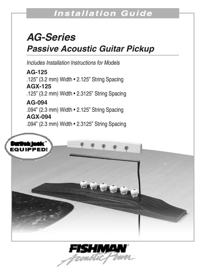 Fishman AG-094 - User manual