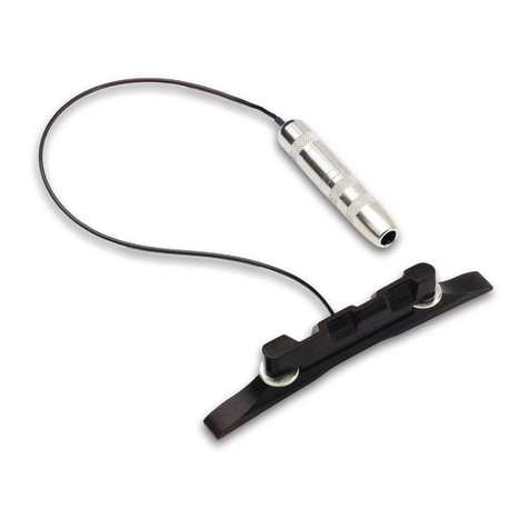 Fishman M-100 MANDOLIN PICKUP User manual