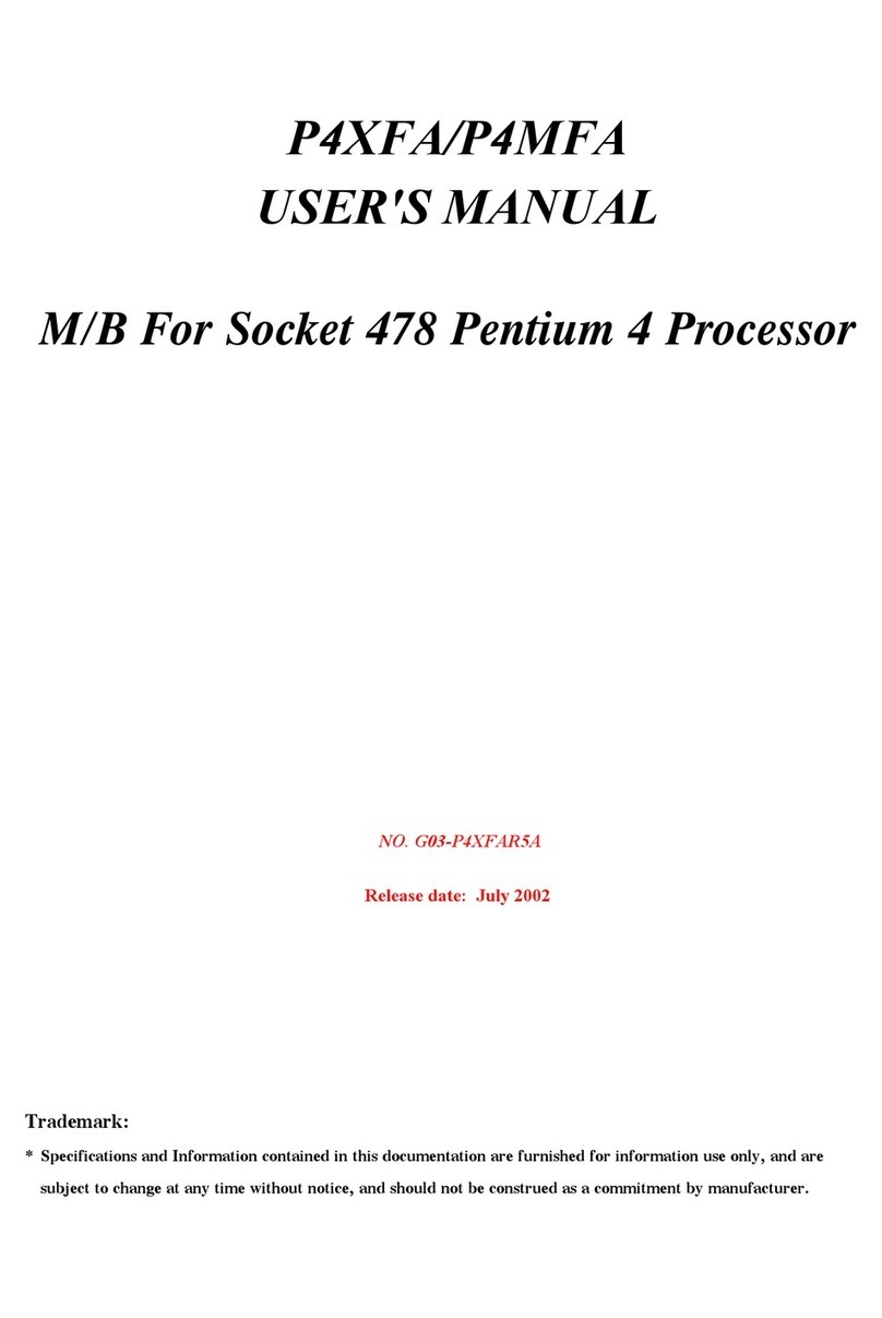 JETWAY P4XFAR5A user manual