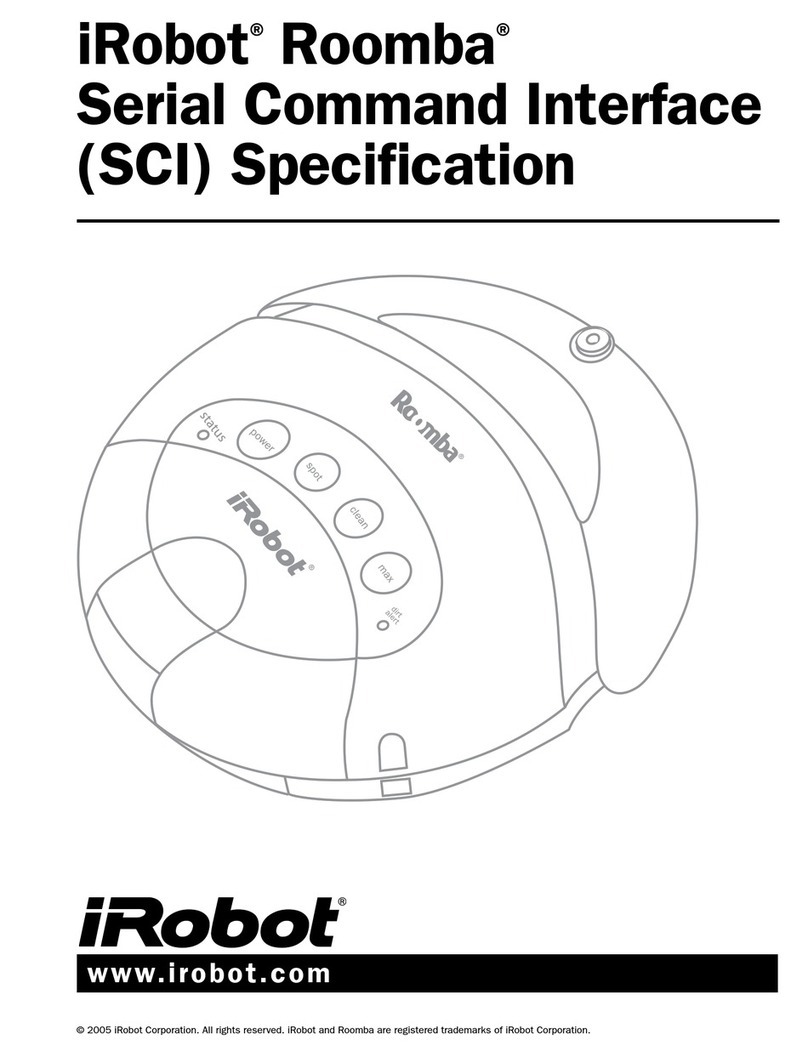 iRobot ROOMBA - SERIAL COMMAND INTERFACE User manual