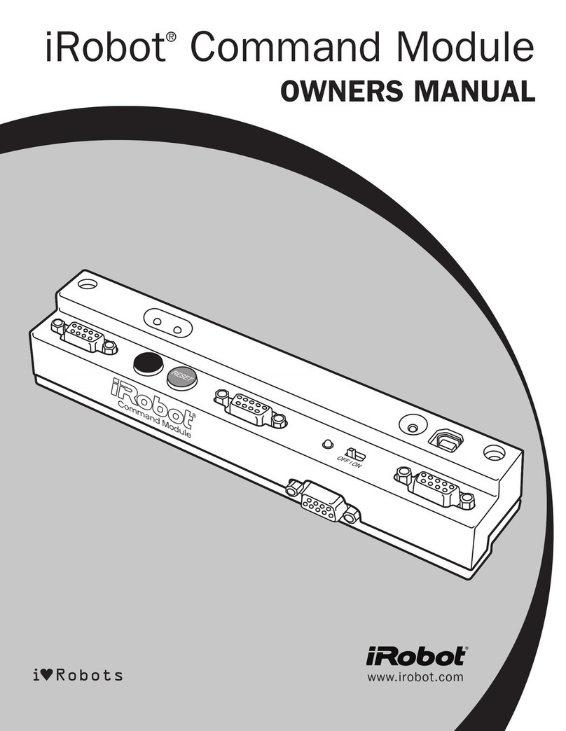 iRobot COMMAND MODULE owner's manual