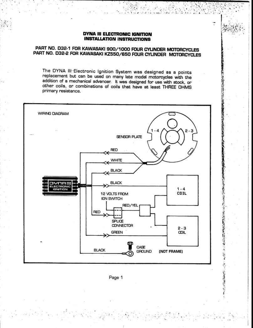 DYNATEK D32-1 User manual DYNATEK D32-1 User manual