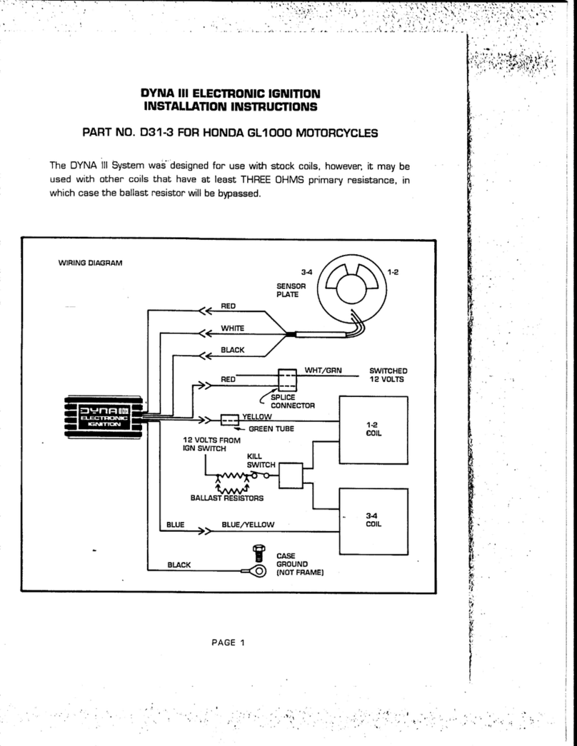 DYNATEK D31-3 User manual