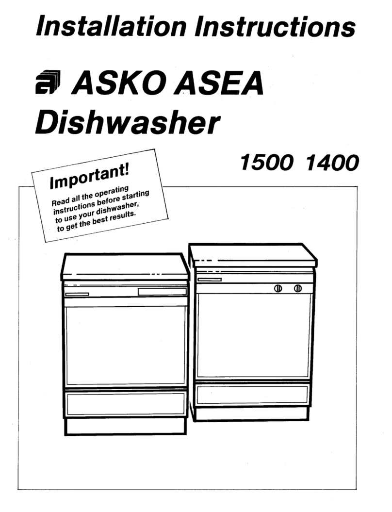 Asko 1400 - User manual