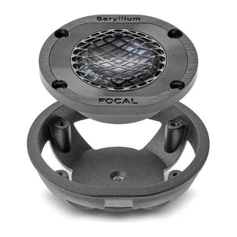 Focal Utopia Beryllium Line User manual